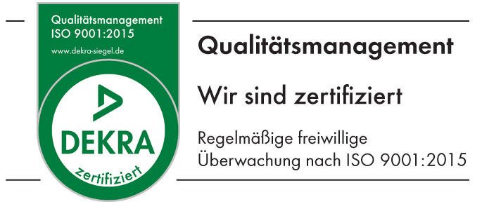 ISO Zertifikat